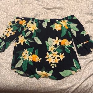 Old Navy off shoulder shirt